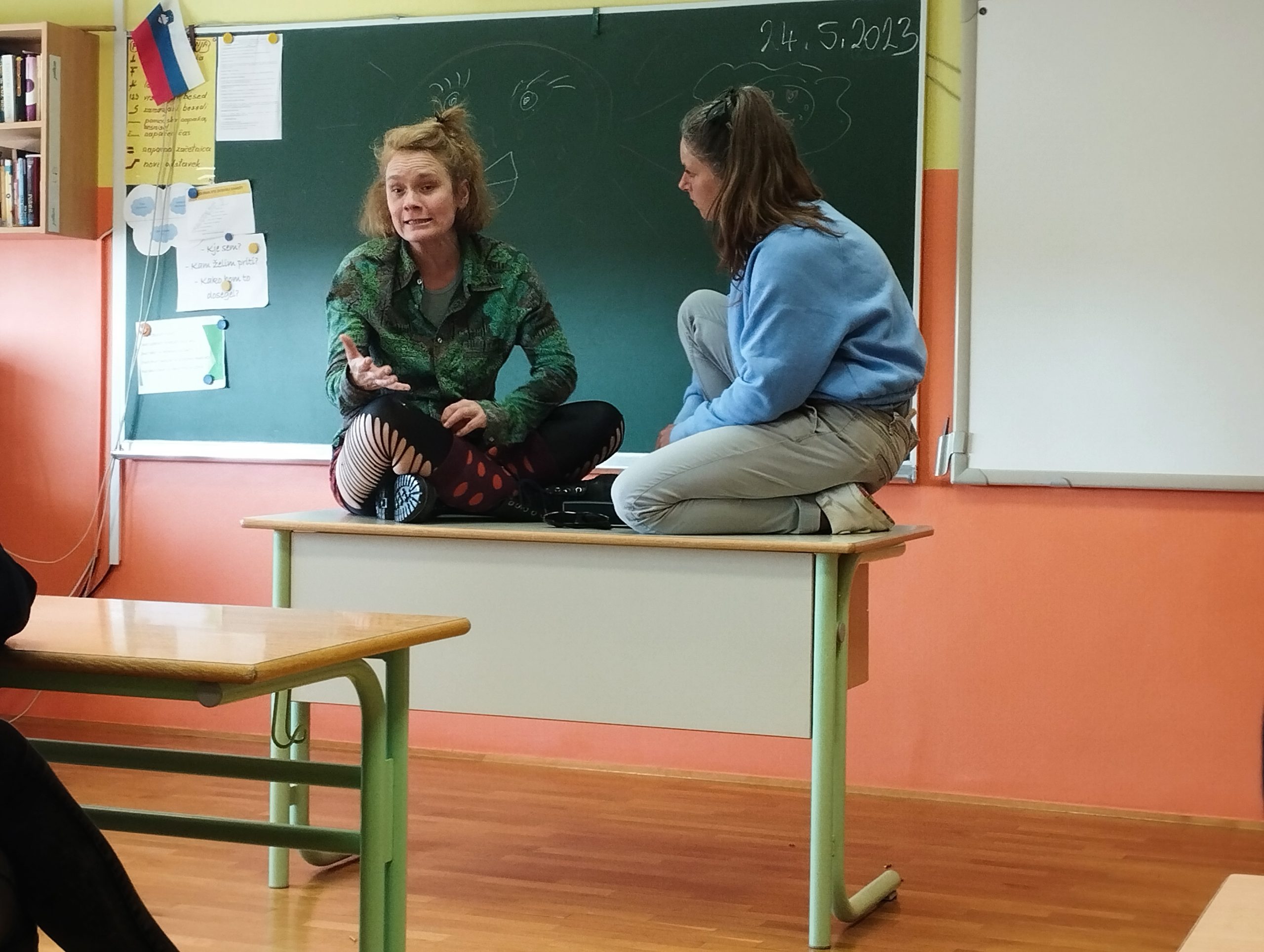 OBISK HESSENSKEGA GLEDALIŠČA MARBURG S PREDSTAVO KOŽA NA OŠ ODRANCI